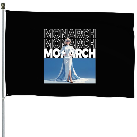 MONARCH – Silence in Command House Flags
