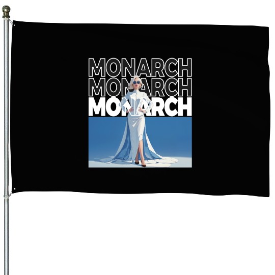 MONARCH – Silence in Command House Flags