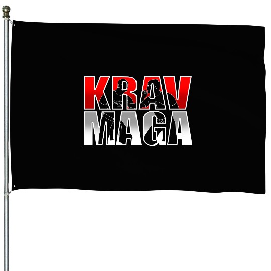 Krav Maga Israel Martial Arts Fighter House Flags