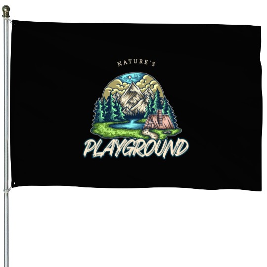 Natures playground House Flags