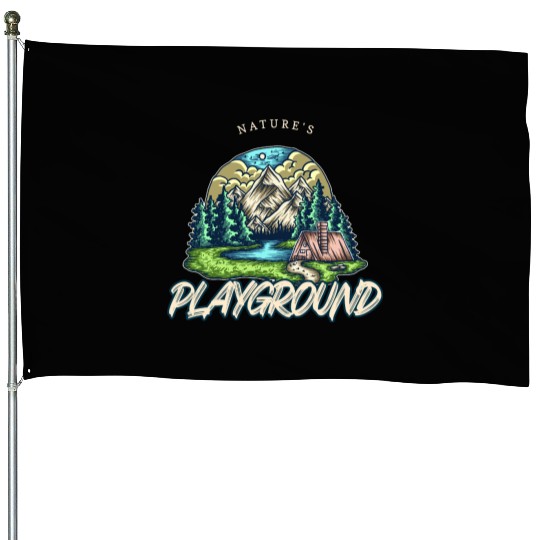 Natures playground House Flags