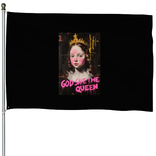 God Save the Queen House Flags