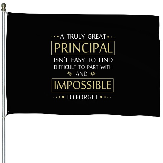 School Principal Teacher Appreciation House Flags