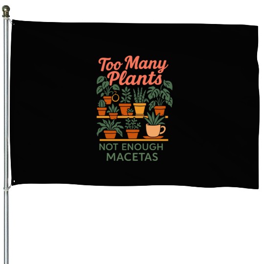 Plantita Latina Plant Mom Plantita Life Hispanic House Flags