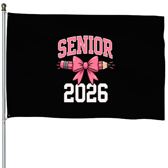 Class Of 2026 Senior Back To School Graduation 26 House Flags