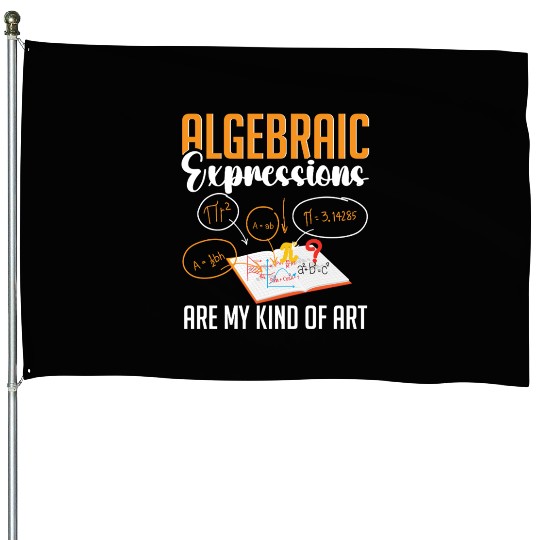 Mathematician Math Teacher Mathematics House Flags