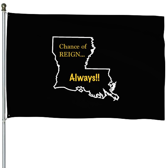 Purple and Gold Geaux Tigers Gameday Gear House Flags