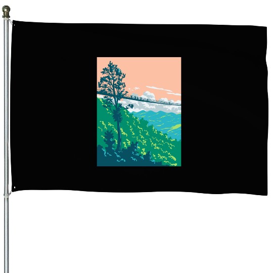 Great Smoky Mountains National Park in Gatlinburg  House Flags