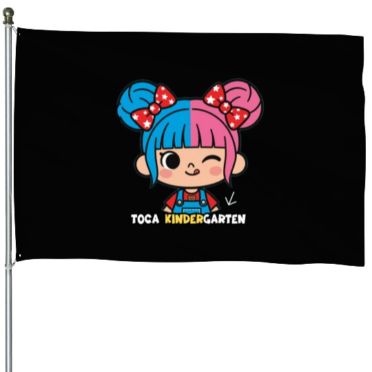 Toca Kindergarten  House Flags