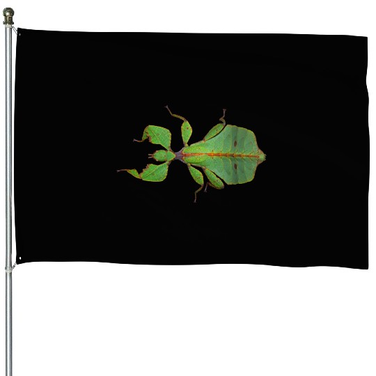 Real Leaf Insect House Flags
