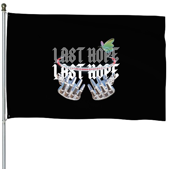 Last Hope Cyber Gothic Y2K Aesthetic House Flags