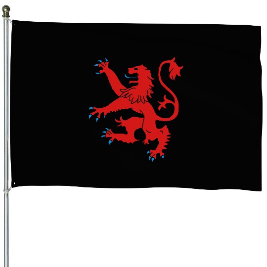Scottish Lion House Flags