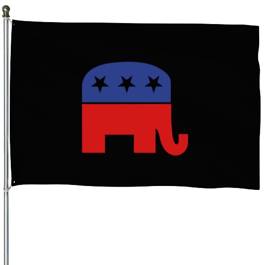Republican elephant House Flags