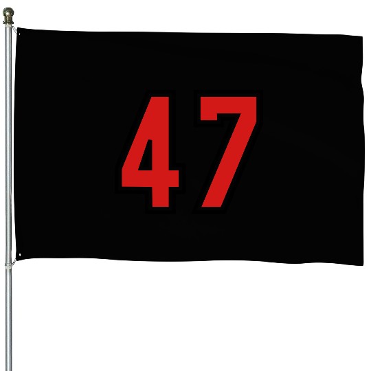 47 sports jersey football number House Flags