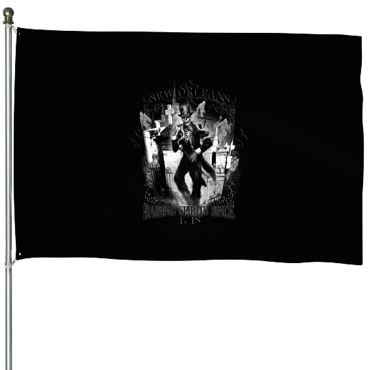 Haunted New Orleans House Flags