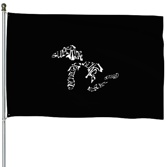 Great Lakes Words Design House Flags