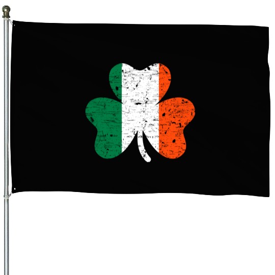 Ireland Shamrock House Flags