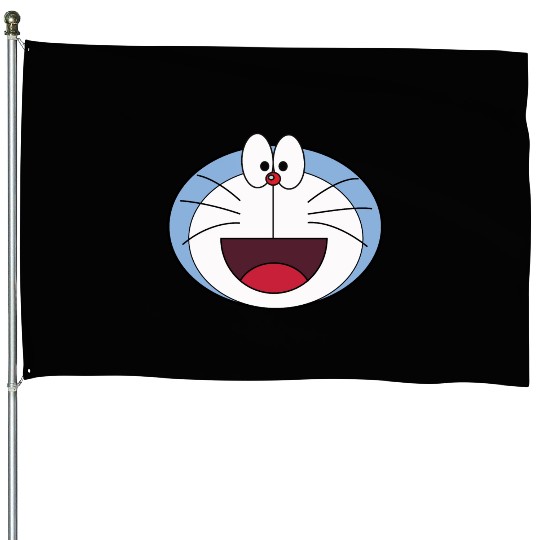 Doraemon House Flags