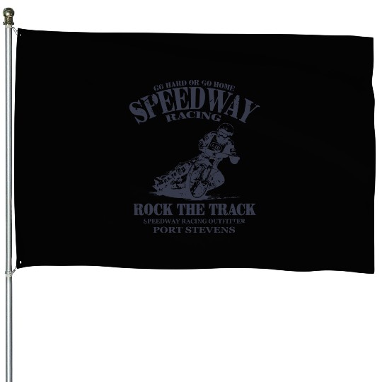 Speedway Racing House Flags