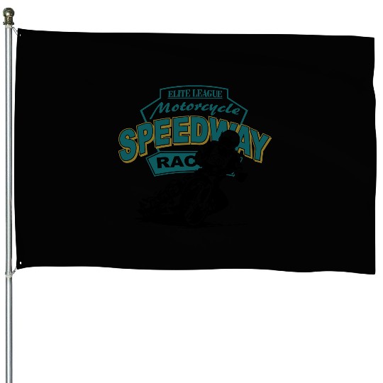 Speedway Racing House Flags