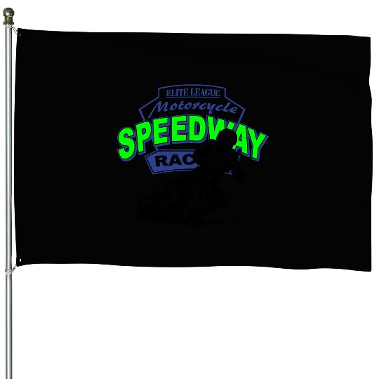 Speedway Racing House Flags