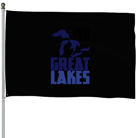 These are GREAT LAKES House Flags