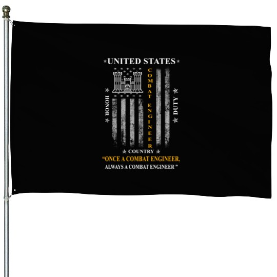 combat engineer, us army combat engineer, army com House Flags
