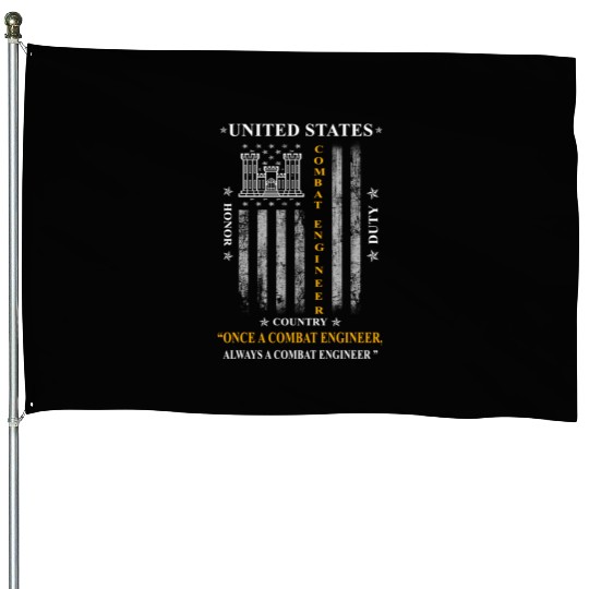combat engineer, us army combat engineer, army com House Flags