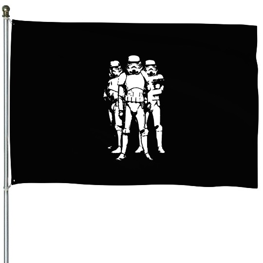 Cool Star Wars Storm troopers House Flags
