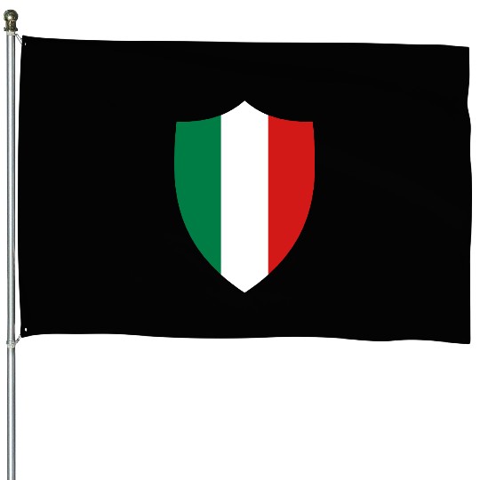 Italy Shield House Flags