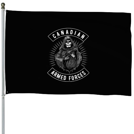 Armed Forces Reaper Canadian Military House Flags