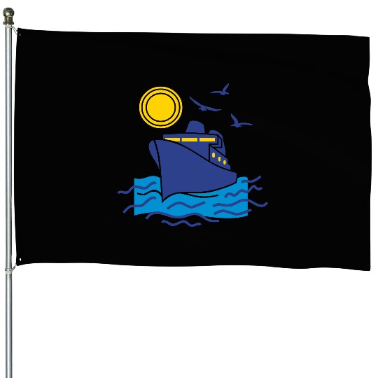 sailing cruise ship House Flags