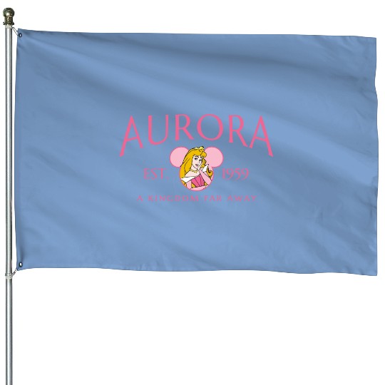 Disney Princess House Flags, Princess Aurora House Flags, Sleeping Beauty