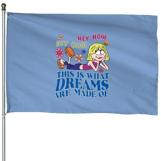 Discover Disney Lizzie Mcguire House Flags,This Is What Dreams Are Made Of House Flags