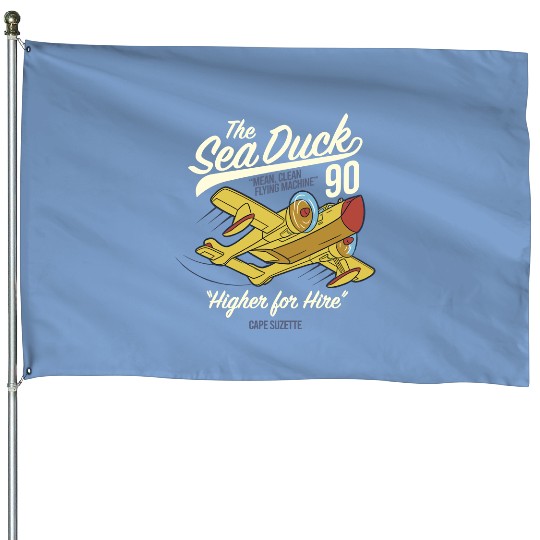 Disney Talespin The Sea Duck Show House Flags