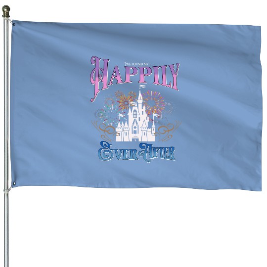Happily Ever After, Disney Inspired, WDW, Disney fireworks, Disney unisex House Flags
