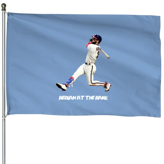 Bryce Harper Phillies "Bedlam at the Bank" House Flags