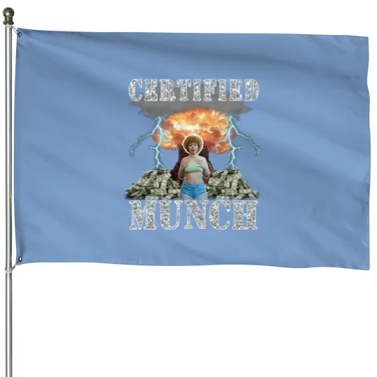 Ice Spice Certified Munch House Flags