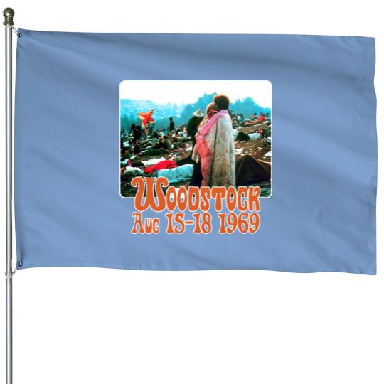 Woodstock inspired, 1969, summer love House Flags