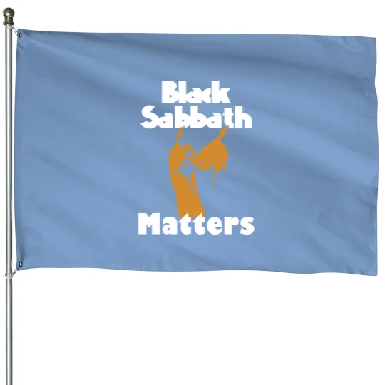 Black Sabbath Matters, Black Lives Matter Unisex BLM House Flags