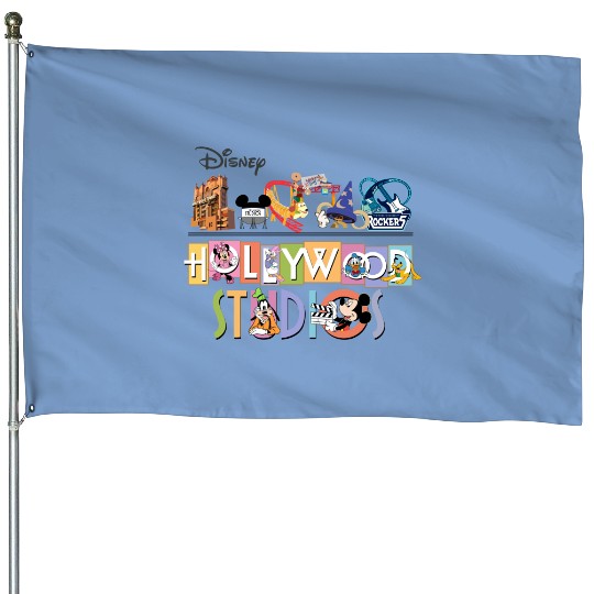 Disney Hollywood Studio House Flags, Universal Studio House Flags, Disney Group Matching