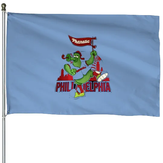 Phillie Phanatic Vintage House Flags
