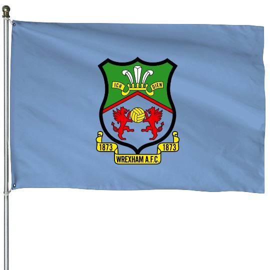 the  wrexham afc logo House Flags