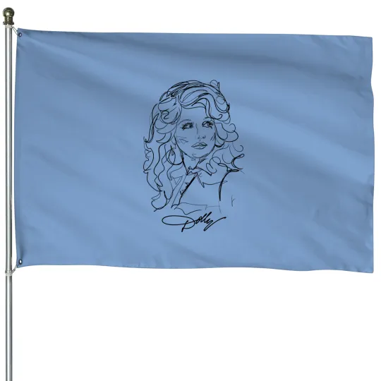 Dolly Parton House Flags, Dolly Parton Vintage,Dolly Parton House Flags