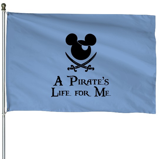 Mickey pirate's life for me House Flags, Disney cruise House Flags for women, Disney pirate House Flags, Mickey cruise House Flags, unisex fit,