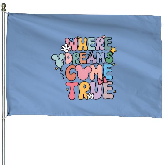 Where Dreams Come True Aesthetic Disney Tank, Disney Aesthetic Tank