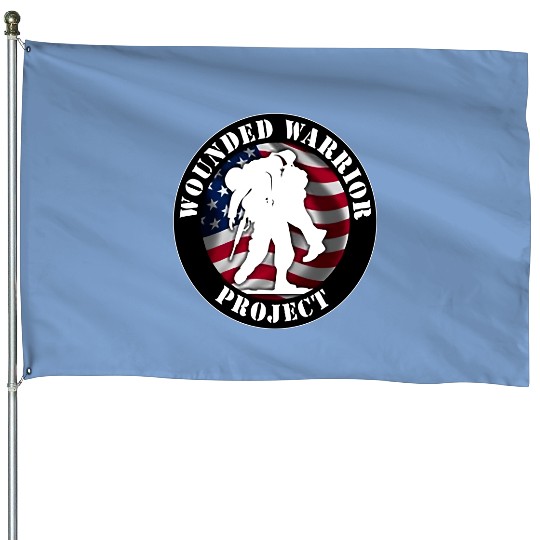 WOUNDED Warrior Project usa House Flags