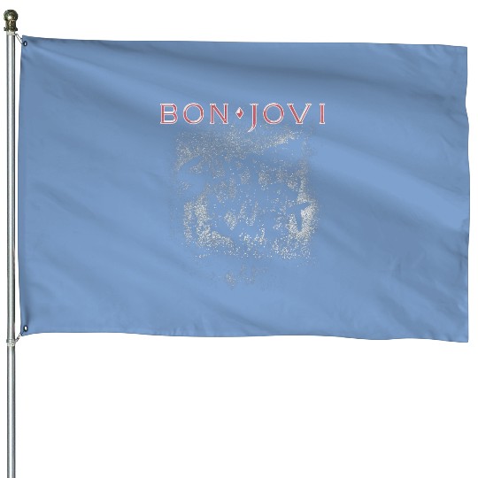 Discover Bon Jovi Slippery When Wet House Flags