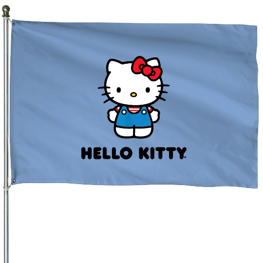 Discover Hello Kitty Character Front and Back House Flags House Flags