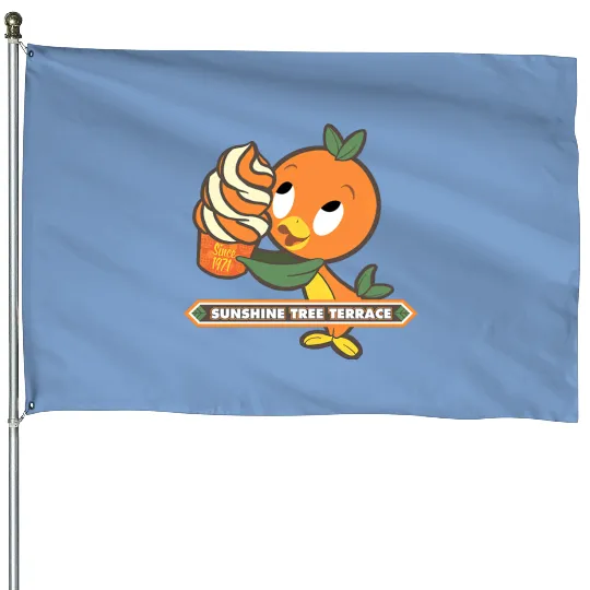 Disney Orange Bird House Flags, Orange Bird Citrus Swirl, Sunshine Tree Terrace, Disney 2022 Trip House Flags